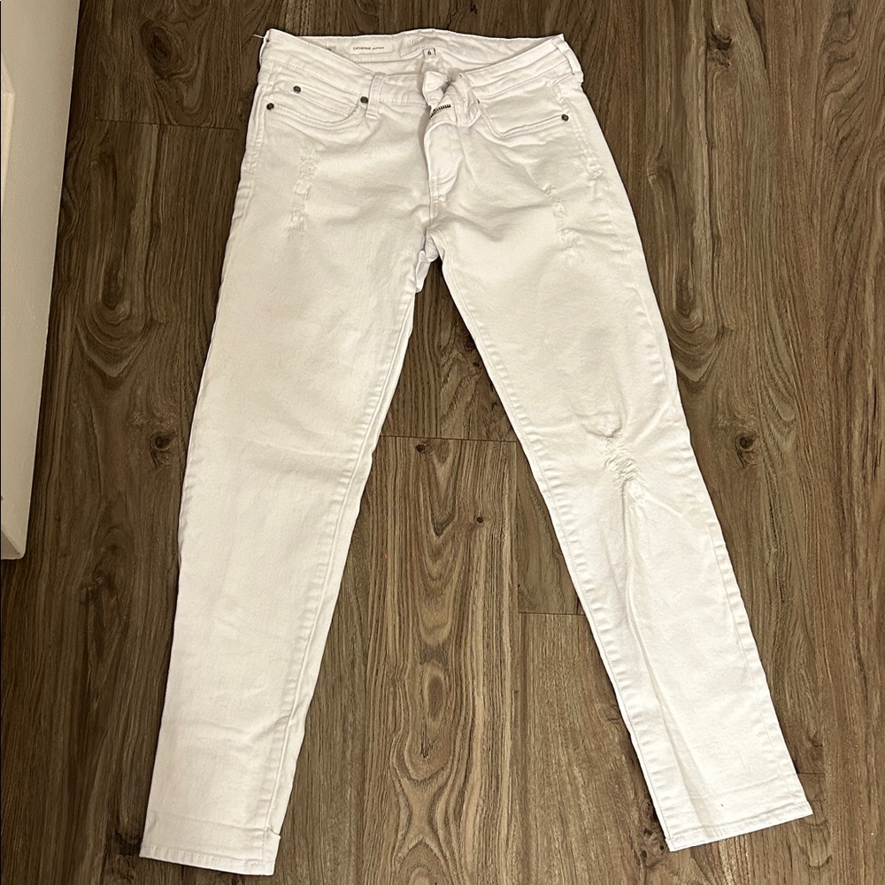 Kut from the Kloth White Jeans